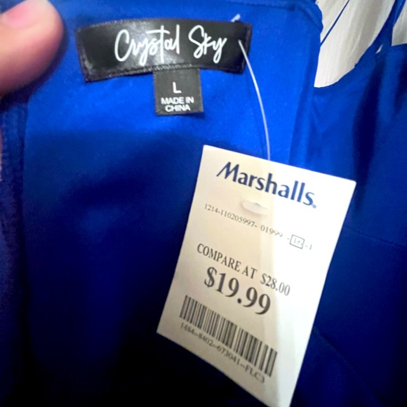 Blue Sky Cobalt Blue Jumpsuit/ Romper - Picture 2 of 5